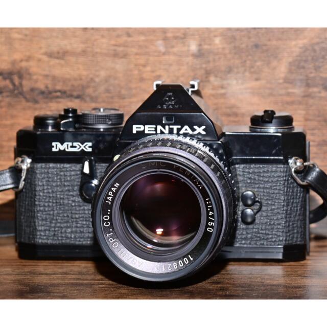 PENTAX(ペンタックス)のフィルムカメラ　PENTAX MX BLACK 綺麗な完動品　 スマホ/家電/カメラのカメラ(フィルムカメラ)の商品写真