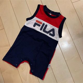 新品　フィラ　FILA ロンパース  ノースリ　80(ロンパース)