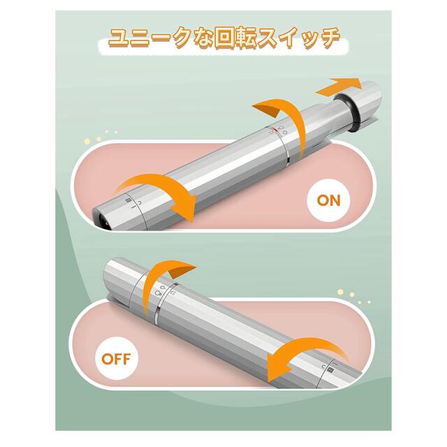 ヘアアイロン ストレートカール 2way ミニ 持ち運び便利 コンパクト小さい スマホ/家電/カメラの美容/健康(ヘアアイロン)の商品写真