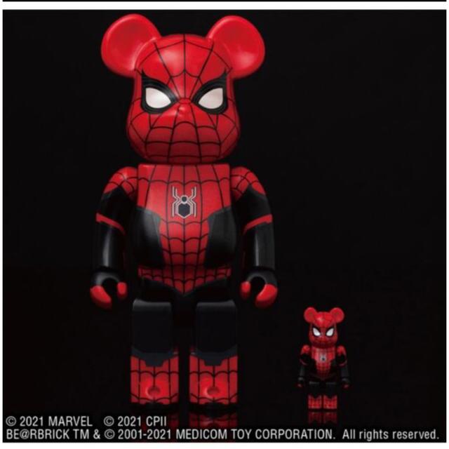 BE@RBRICK　SPIDER-MAN　 メディコムトイ　ベアブリック　セブン