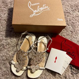 クリスチャンルブタン(Christian Louboutin)のクリスチャンルブタン　サンダル　37.5(サンダル)