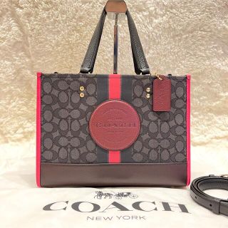 コーチ(COACH)の未使用に近い♥コーチ ショルダーバッグ 2way デンプシー キャリーオール(ショルダーバッグ)