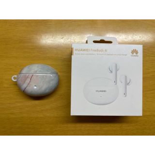 ファーウェイ(HUAWEI)のHUAWEI FreeBuds 4i セラミックホワイト(ヘッドフォン/イヤフォン)