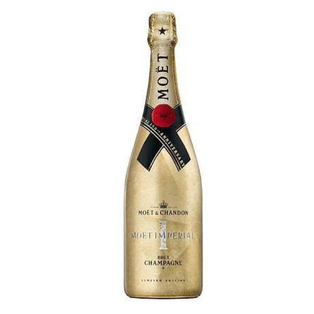 MOËT & CHANDON(モエエシャンドン)のモエ&シャンドン アンペリアル １５０年 アニバーサリー ゴールド ７５０ml 食品/飲料/酒の酒(シャンパン/スパークリングワイン)の商品写真