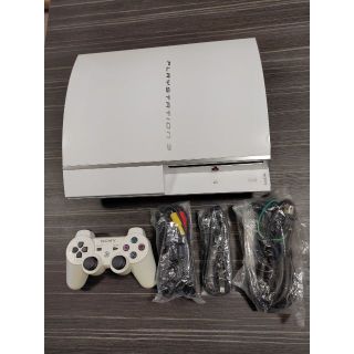 プレイステーション3(PlayStation3)の【美品本体】PS3 プレステ３ 本体 CECHH00 購入時の箱付き(家庭用ゲーム機本体)