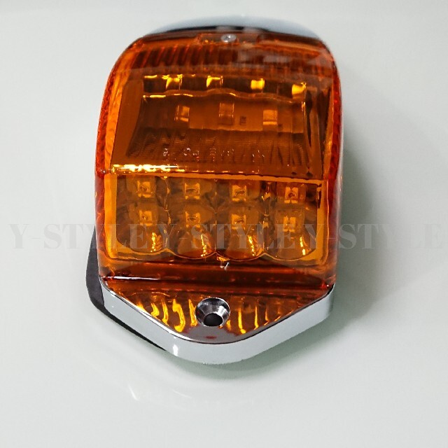 LED キャブマーカー 24V マーカーランプ デコトラ 1個 (アンバー LED キャブマーカー 24V マーカーランプ デコトラ 1個 (アンバー