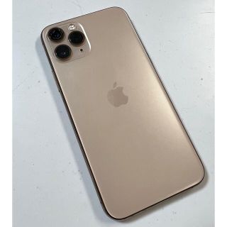 アイフォーン(iPhone)の【値下げ可】iphone 11 pro ゴールド 64 GB sim フリー(スマートフォン本体)