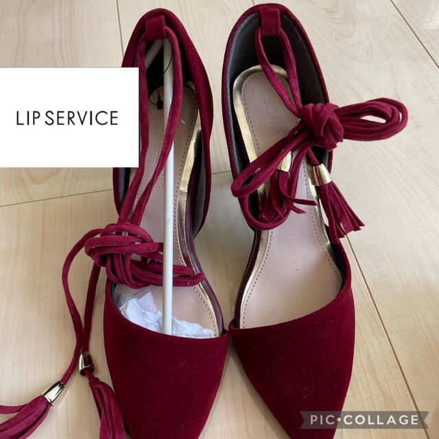 LIP SERVICE(リップサービス)の【新品未使用】LIP SERVICE タッセル　パンプス レディースの靴/シューズ(ハイヒール/パンプス)の商品写真