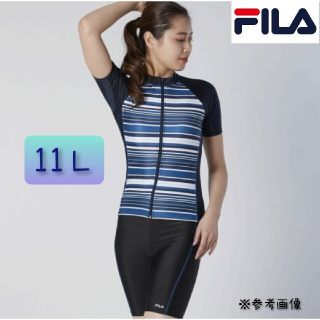 フィラ(FILA)のFILA フィラ フィットネス水着 セパレート 半袖(水着)