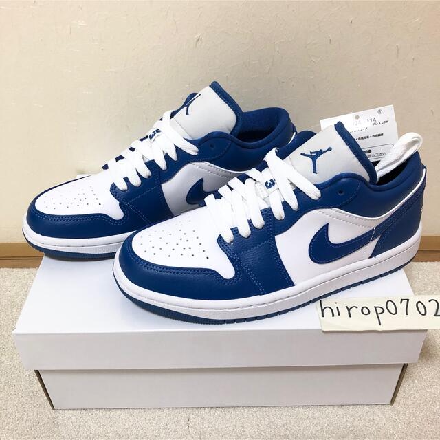 NIKE(ナイキ)のNIKE AIR JORDAN 1 LOW エア ジョーダン 1 23.5cm レディースの靴/シューズ(スニーカー)の商品写真