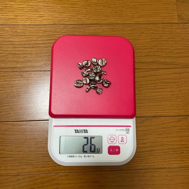 歯科 金属 除去冠 パラジウム 金パラ Agなど26g コスメ/美容のオーラルケア(歯ブラシ/デンタルフロス)の商品写真