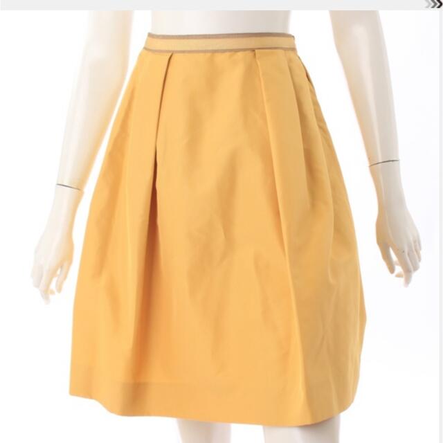 FOXEY(フォクシー)のFOXEY スカート 38  シルク#上質#美発色カラー38635 レディースのスカート(ひざ丈スカート)の商品写真