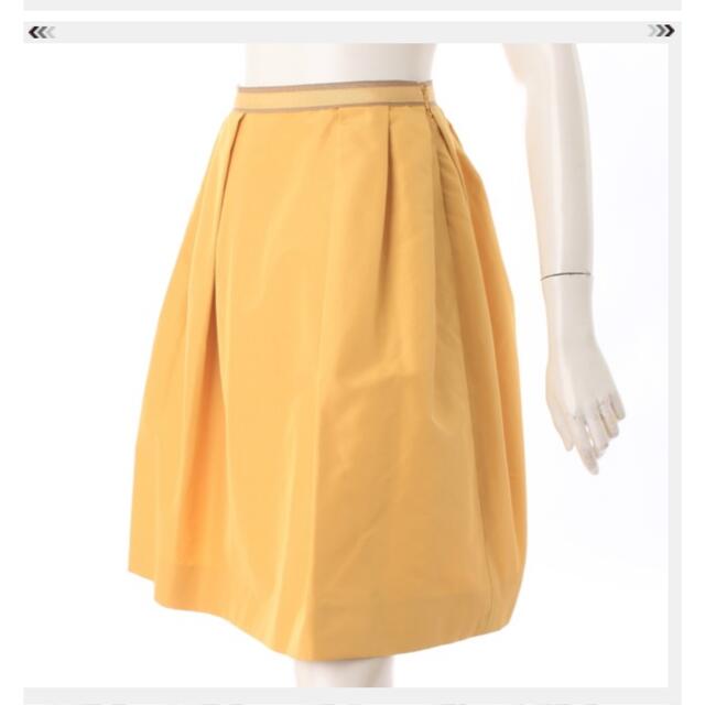 FOXEY(フォクシー)のFOXEY スカート 38  シルク#上質#美発色カラー38635 レディースのスカート(ひざ丈スカート)の商品写真