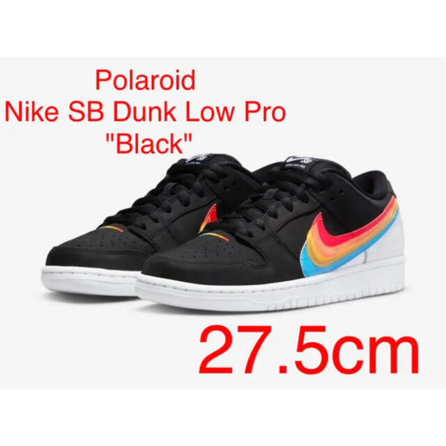 込み Polaroid × Nike SB Dunk Low Pro 27.5