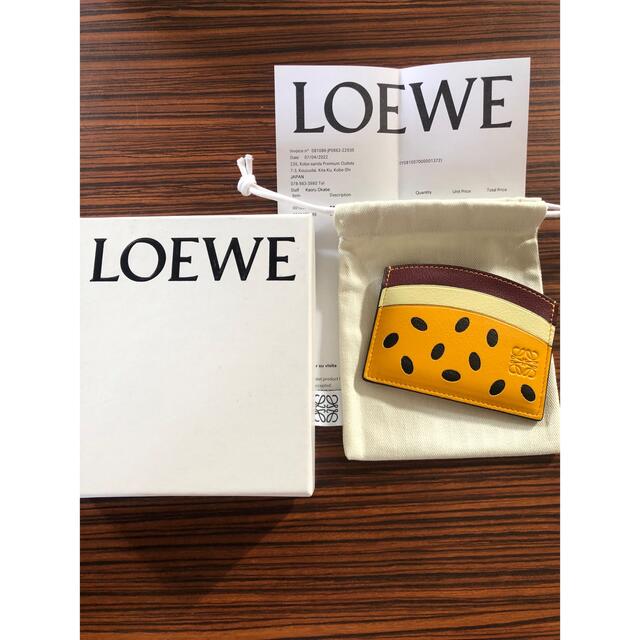 LOEWE(ロエベ)の新品　ロエベ  カードケース レディースのファッション小物(名刺入れ/定期入れ)の商品写真