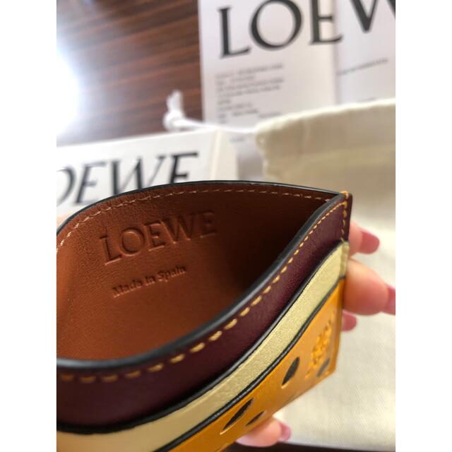 LOEWE(ロエベ)の新品　ロエベ  カードケース レディースのファッション小物(名刺入れ/定期入れ)の商品写真