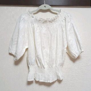 ヴィス(ViS)のココア様専用　未使用品　Vis ブラウス　ナチュラルクチュール　半袖ブラウス(シャツ/ブラウス(長袖/七分))