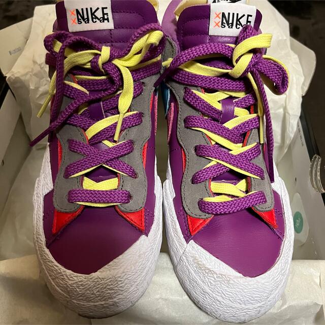 KAWS sacai Nike Blazer Low Purple Dusk 1