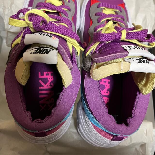 KAWS sacai Nike Blazer Low Purple Dusk 2