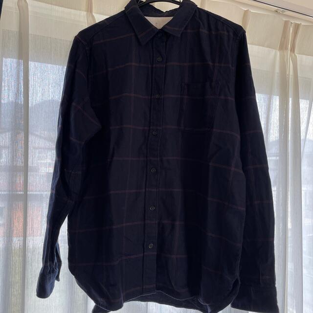 MUJI (無印良品)(ムジルシリョウヒン)のチェックのシャツ レディースのトップス(シャツ/ブラウス(長袖/七分))の商品写真