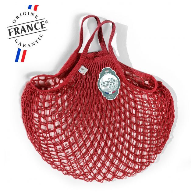 Filt ネットバッグ エコバッグ 真紅色 Mサイズ手提げ フランス製の通販 By Le Milieu Store ラクマ