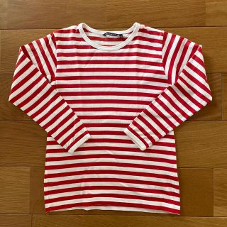 マリメッコ(marimekko)の美品★ マリメッコ　122センチ　ボーダーカットソー　Tシャツ　長袖(Tシャツ/カットソー)