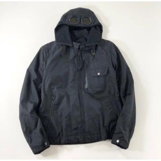 【美品】テック系　cp company ゴーグルジャケット　ブラック　L y2k