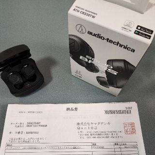 オーディオテクニカ(audio-technica)のオーディオテクニカ　完全ワイヤレスイヤホン　ATH-CKS50TW(ヘッドフォン/イヤフォン)