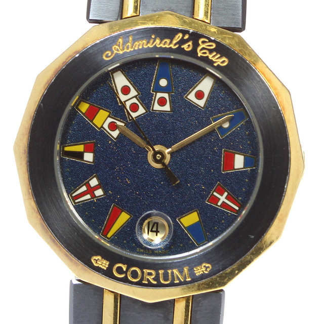 大人気新作  アドミラルズカップ コルム - CORUM 39.610.31 【中古】 レディース V052 腕時計