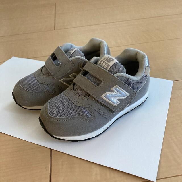 New Balance(ニューバランス)のニューバランス996  14.5cm  グレー キッズ/ベビー/マタニティのベビー靴/シューズ(~14cm)(スニーカー)の商品写真