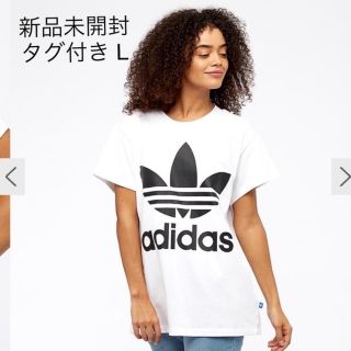 Original - アディダス レディース オリジナル ビッグトレフォイル T ... 大人気 アディダス オリジナルス フクロウビックプリント Tシャツ 美品 激レア
