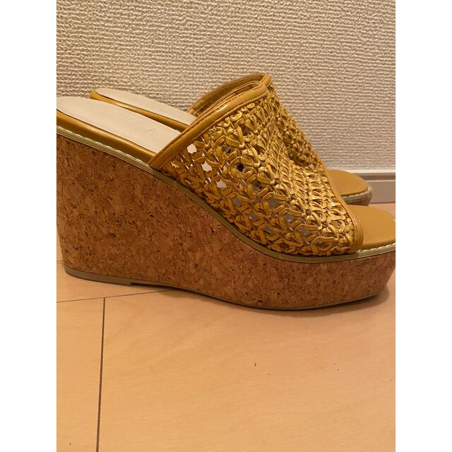 GYDA(ジェイダ)のGYDA メッシュコルクサンダル レディースの靴/シューズ(サンダル)の商品写真