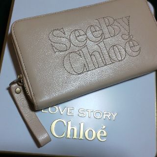 シーバイクロエ(SEE BY CHLOE)のSEE BY CHLOE  長財布《中古品》(財布)