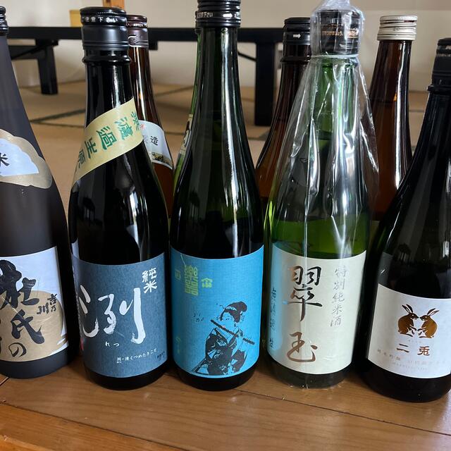 日本酒四合瓶　10本約半額