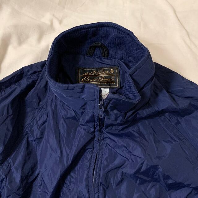 EddieBauer(USA)ビンテージナイロンジャケット ネイビー EddieBauer(USA)ビンテージナイロンジャケット ネイビー