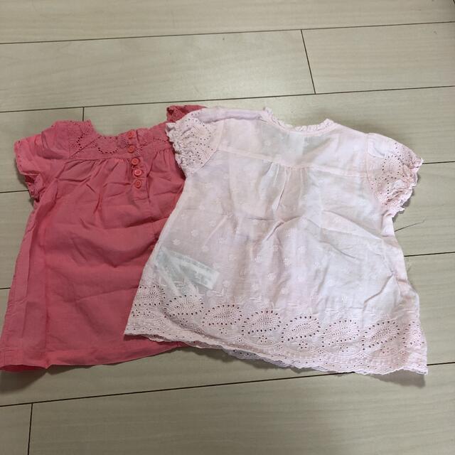 ZARA(ザラ)のトップス　ブラウス　２枚 キッズ/ベビー/マタニティのキッズ服女の子用(90cm~)(ブラウス)の商品写真