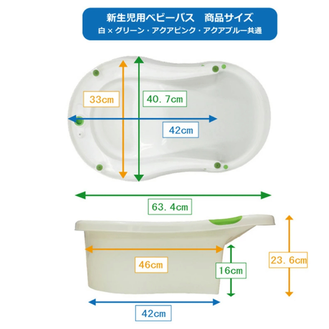 アカチャンホンポ(アカチャンホンポ)の永和 ベビーバス グレー 新生児 シンクで使える。送料込み キッズ/ベビー/マタニティのキッズ/ベビー/マタニティ その他(その他)の商品写真