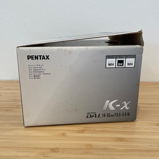 PENTAX(ペンタックス)の望遠レンズ付き　PENTAX K-X スマホ/家電/カメラのカメラ(デジタル一眼)の商品写真