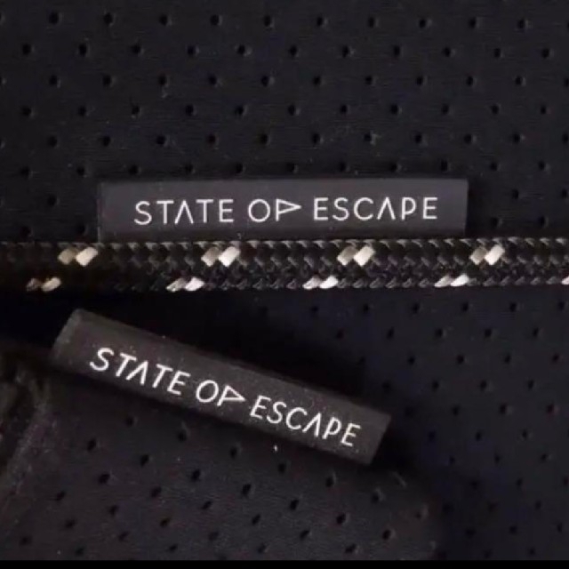 STATE OF ESCAPE ステートオブエスケープ トートバッグ ブラック STATE OF ESCAPE ステートオブエスケープ トートバッグ ブラック
