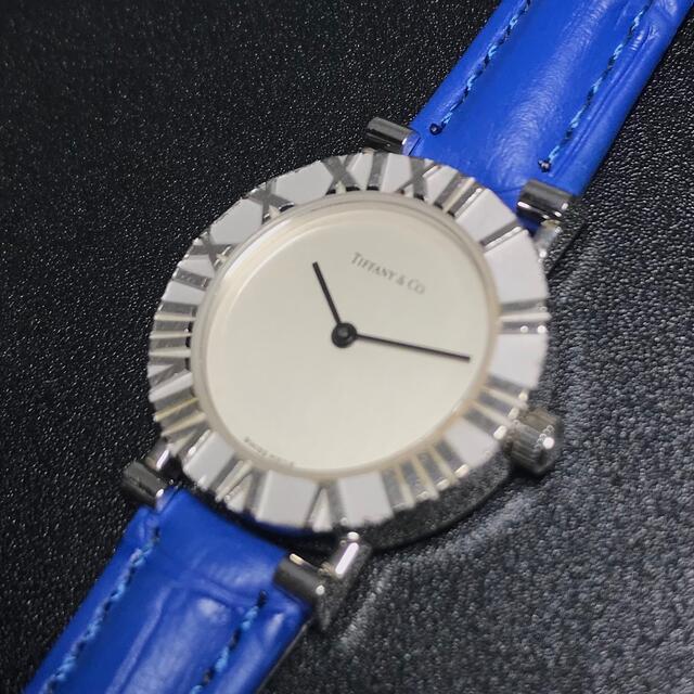 速くおよび自由な時計【良品 正規品】 ティファニー 腕時計 アトラス シルバー925 ローマン