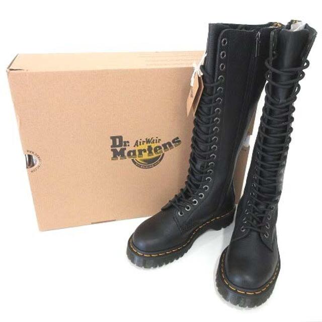 Dr.Martens(ドクターマーチン)のドクターマーチン タグ付き ロングブーツ 20ホール サイドジップ 25㎝ レディースの靴/シューズ(ブーツ)の商品写真