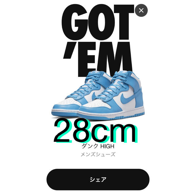 NIKE ダンク HIGH