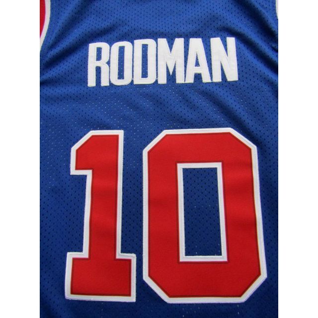 美品 NBA RODMAN #10 デニス・ロッドマン ピストンズ 美品 NBA RODMAN #10 デニス・ロッドマン ピストンズ