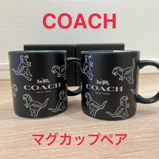 COACH(コーチ)の新品未使用　COACH コーチ レキシー マグカップペア インテリア/住まい/日用品のキッチン/食器(グラス/カップ)の商品写真