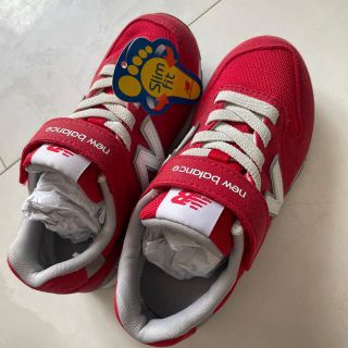 ニューバランス(New Balance)のニューバランス　キッズスニーカー　レッド(スニーカー)