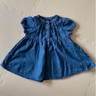 ベビーギャップ(babyGAP)のGAPデニムワンピース60(ワンピース)