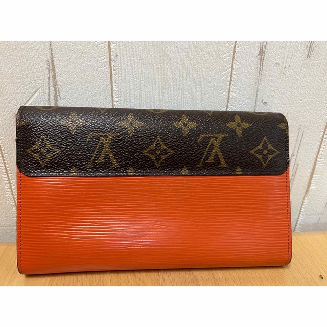 【LOUIS VUITTON】財布 モノグラム エピ ルイヴィトン長財布 正規品