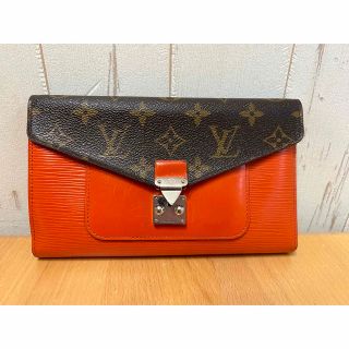 ルイヴィトン(LOUIS VUITTON)の【LOUIS VUITTON】財布 モノグラム エピ ルイヴィトン長財布 正規品(財布)