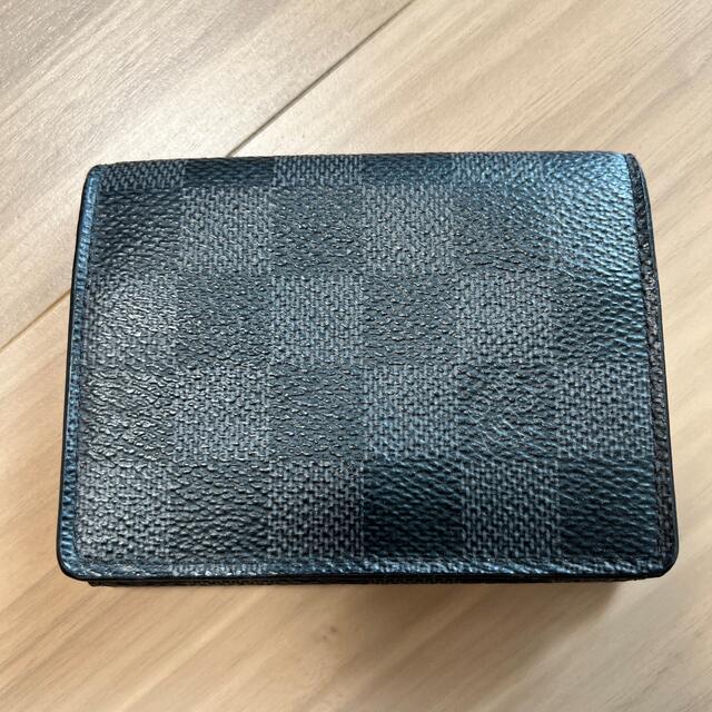 ルイヴィトン ダミエ グラフィット 名刺入れ　LOUIS VUITTON