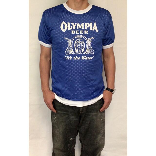 Olympia Beerの80年代ビンテージ 半袖 Tシャツ US 半袖 M 7